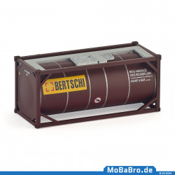 20ft tank container "BERTSCHI AG - Dürrenäsch" - era 6 in Scale H0 / 1:87