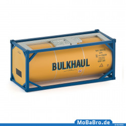 20ft tank container "BULKHAUL" in scale H0 / 1:87