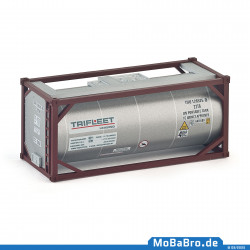 20ft tank container "Trifleet" in scale H0 / 1:87