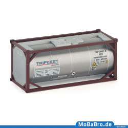 20ft tank container "Trifleet" in scale H0 / 1:87