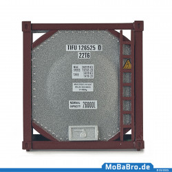 20ft tank container "Trifleet" in scale H0 / 1:87