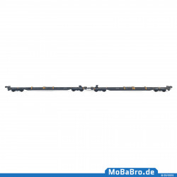 Doppeltaschenwagen Mega II (Sk+Sk) der HUPAC im aktuellen Betriebszustand - 83 85 4933 226-3 - Rev. 02/23