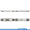 Double pocket wagon Mega II (Sk+Ct) of HUPAC in its current operating condition - 83 85 4933 272-7 - Rev. 03/24