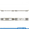 Double pocket wagon Mega II (Sk+Ct) of HUPAC in as-delivered condition - 83 85 4933 273-5 - Rev. 02/17