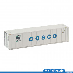 40ft reefer container "COSCO" in H0 scale / 1:87