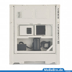 40ft reefer container "COSCO" in H0 scale / 1:87