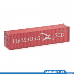40ft Container "Hamburg Süd" in Maßstab 1:87 / H0