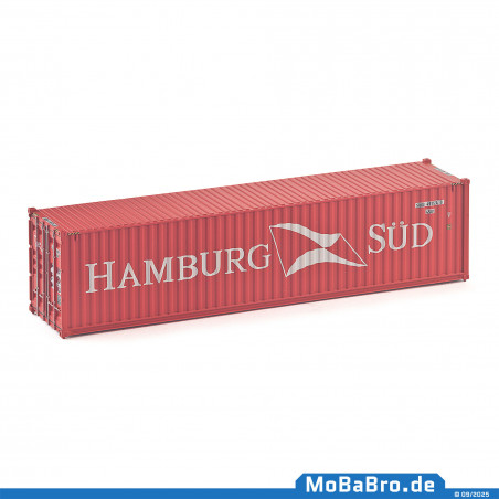 40ft Container "Hamburg Süd" in Maßstab 1:87 / H0