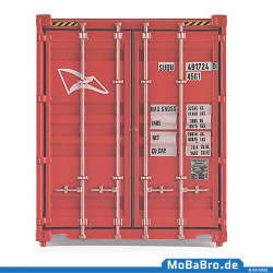 40ft Container "Hamburg Süd" in Maßstab 1:87 / H0