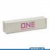40ft oversea container "ONE - Ocean Network Express" in scale 1:87 / H0