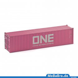 40ft Container "ONE" in pink im Maßstab 1:87 / H0