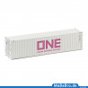 40ft oversees container "ONE - Ocean Network Express" in 1:87 / H0