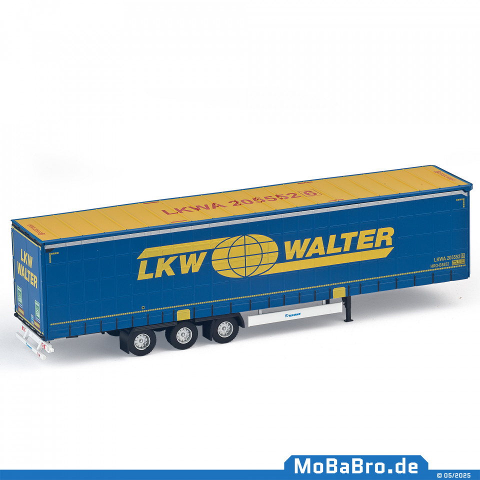 Kranbarer Krone MEGA Liner "LKW Walter" in 1:87 / H0