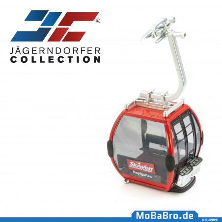 Jägerndorfer - OMEGA IV - 8 - "SkiWelt" Salvenbahn - red with black doors - Scale 1:32 | LGB - JC84128