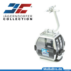 Jägerndorfer - OMEGA IV - 8 - SkiJuwel Alpbachtal/Wildschönau - silver with black doors - Scale 1:32 | LGB - JC84156