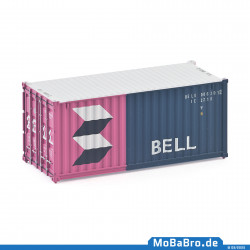 20ft oversea container "Bell" (1:87 / H0)