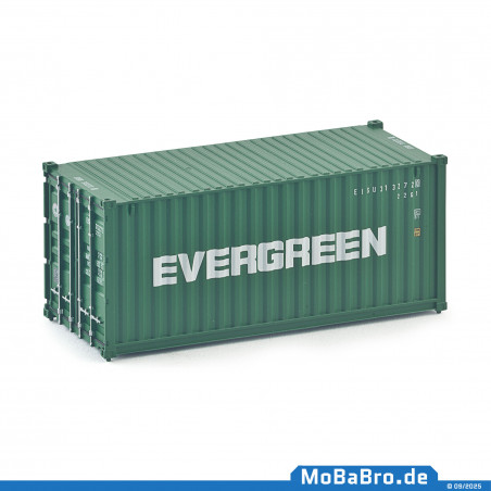 20ft Übersee Container "EVERGREEN"  (1:87 / H0)