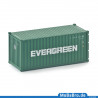 20ft Übersee Container "EVERGREEN"  (1:87 / H0)