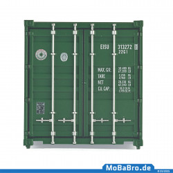 20ft oversea container "EVERGREEN" (1:87 / H0)