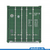 20ft oversea container "EVERGREEN" (1:87 / H0)
