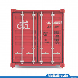 20ft Übersee Containers "cti" in H0 / 1:87