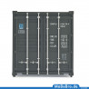 20ft oversea container "Military / Army" (1:87 / H0)