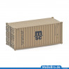 20ft oversea container "MEDITERANEAN SHIPPING CO - MSC"  (1:87 / H0)