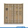 20ft Übersee Container "MEDITERANEAN SHIPPING CO - MSC" (1:87 / H0)