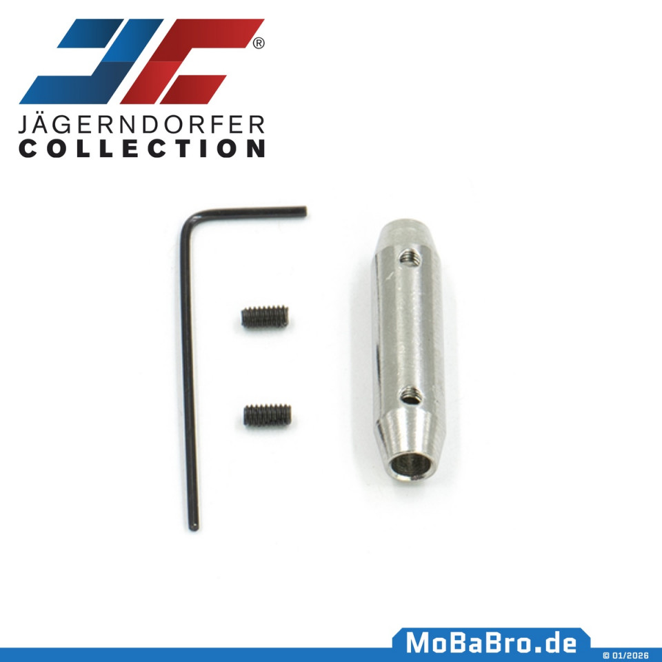 Jägerndorfer - Seilverbinder /  Verbindungshülse für 1:32 Seilbahnen - JC50091
