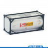 20ft tank container "Stolt" in H0 / 1:87