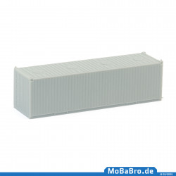 Grey colored 30ft bulk container unpainted for crafting in 1:87 / H0