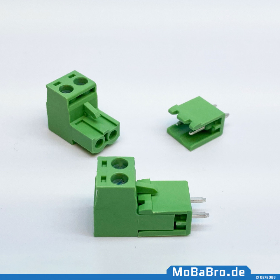 Track connection plug for Central Station 60212 - 16 ESU Ecos I & II