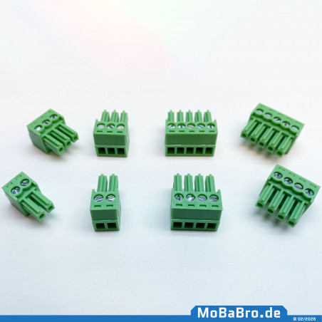 Steckerklemme 2-, 3-, 4- oder 5-polig - RM3,5 kompatibel zu ESU
