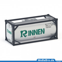 20ft tank container "Rinnen - Moers" (1:87 / H0)
