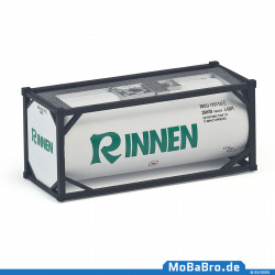 20ft tank container "Rinnen - Moers" (1:87 / H0)
