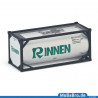 20ft tank container "Rinnen - Moers" (1:87 / H0)