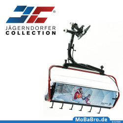 Jägerndorfer - Doppelmayr 6er Sessel D-Line "Waidoffen / Hochfügen" mit Bubble - 1:32 | LGB - JC86541