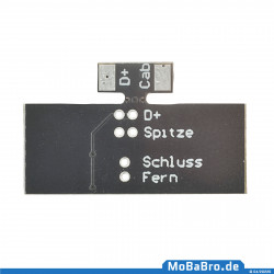 Front-mounted replacement board ‘Piko Talent2 with high beam (rear)’ in H0 / 1:87