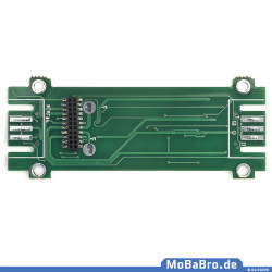 PluxX22 Adapterplatine für Roco TRAXX - Platinenunterseite