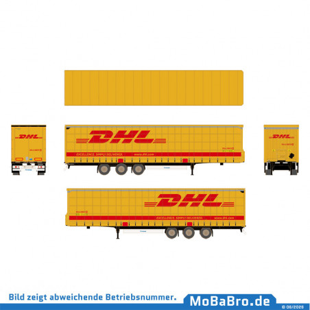 Craneable Krone MEGA Liner "DHL" in 1:87 / H0