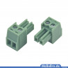 Terminal plug 2-pole RM3,5 compatible to 51800.SP.01