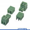 Plug terminal incl. socket - 2-pin - RM3.5 for e.g. Roco TAMS Zimo