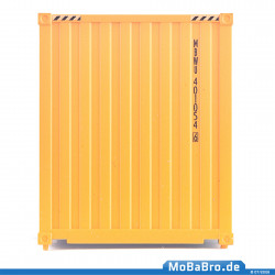 Yellow Märklin 40ft HC container ‘Max Bögl’ MBWU 401054 (6) in 1:87 (H0) from 47161