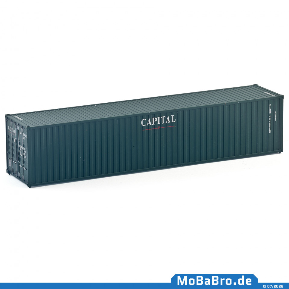Märklin 40ft container "Capital" CLHU 404608 (5) in 1:87 / H0 aus 47688