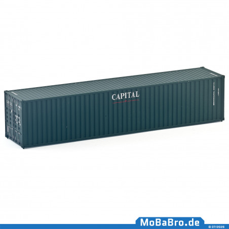 Märklin 40ft HC container "Capital" CLHU 404608 (5) in 1:87 / H0 from 47688