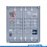 Grauer Märklin 40ft Container "MOL" MOFU 675639 (8) in 1:87 (H0) aus 47811