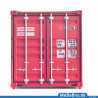 20ft ‘Hamburg Süd’ container (flattened) with the old ‘steering wheel’ logo in 1:87 / H0 scale