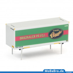 Weißer Wechselkoffer "Tuborg - Classic" CDKA 100084 (5) in 1:87 (H0) aus Märklin 47109