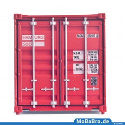 20ft Container "Columbus Line" (abgeflacht) und altem "Steuerrad" Logo in 1:87 / H0