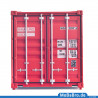 20ft Container "Columbus Line" (abgeflacht) und altem "Steuerrad" Logo in 1:87 / H0